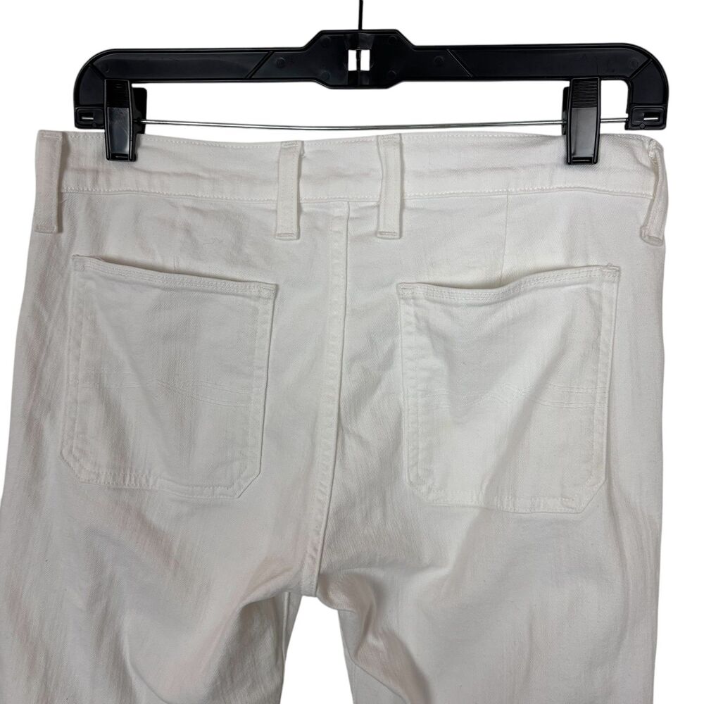 Lucky Brand White Charlotte Kick Flare Jeans Women's 4/27 - Picture 7 of 7
